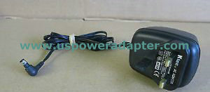 New Ktec AC Power Adapter 9V 1A UK 3-Pin - Model No.KA23A090100045K